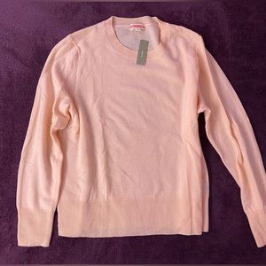 Pink JCrew sweater